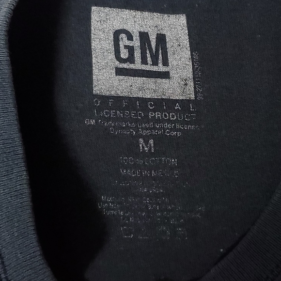 Pontiac Firebird emblem GM General Motors 80s Muscle Car Medium black t-shirt - Picture 3 of 3